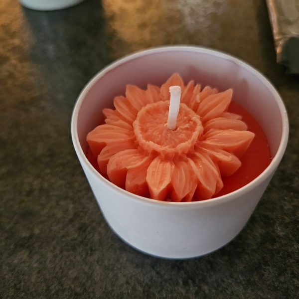 Scented Flower Candle