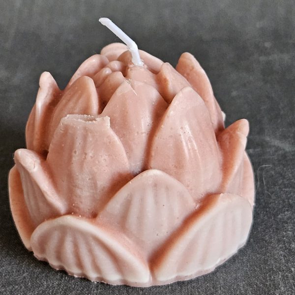 lotus flower candle