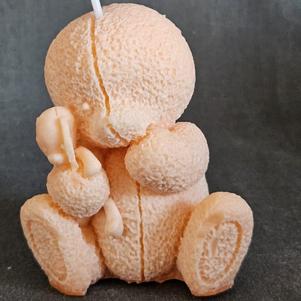 teddy bear candle