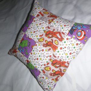superhero patches cushions